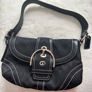 Coach Black Leather purse NWT